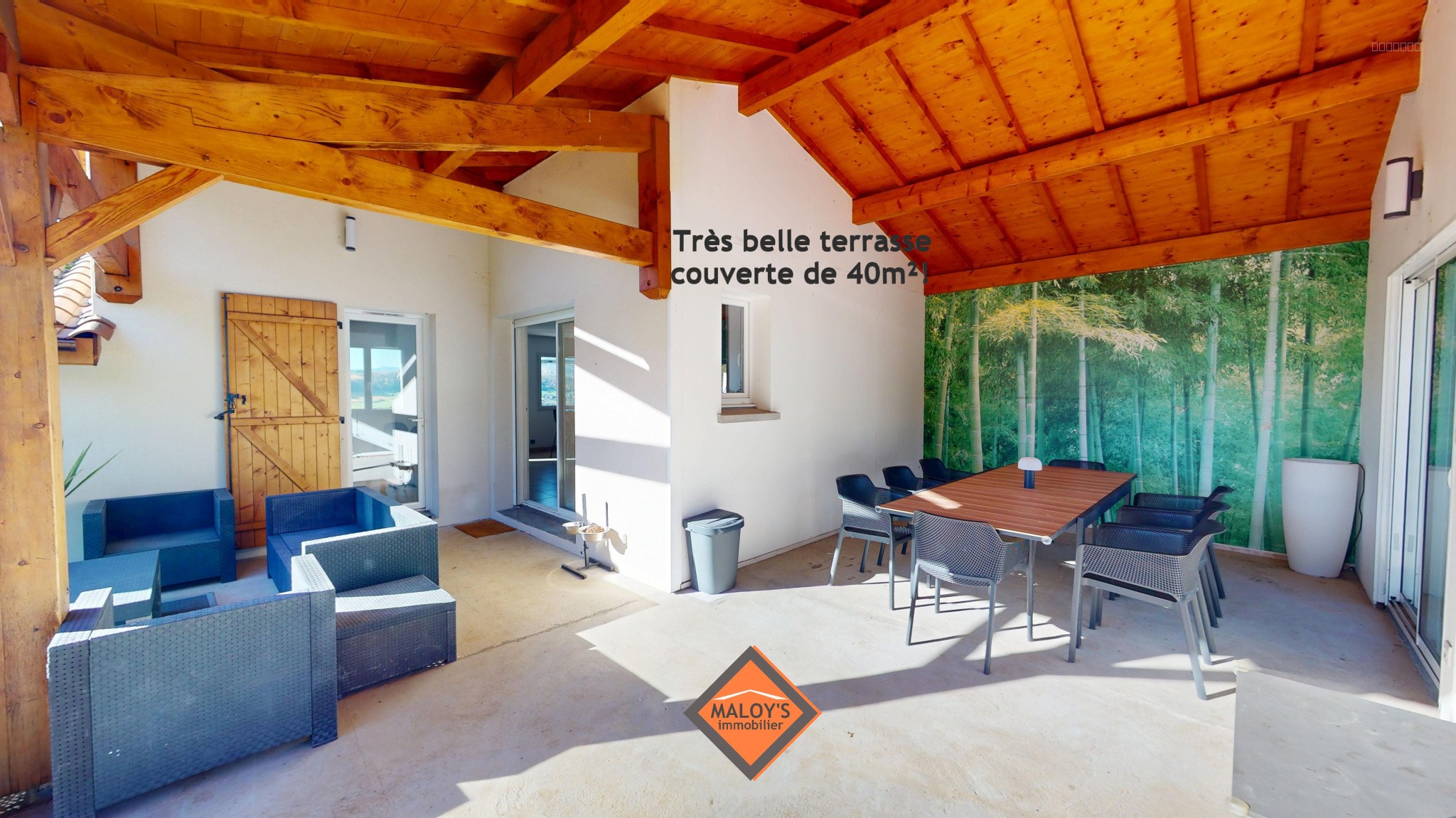 Villa contemporaine lumineuse 5 chambres Le Bois d’Oingt - Calme et volumes atypiques - Sous-sol 85m2 — photo 3