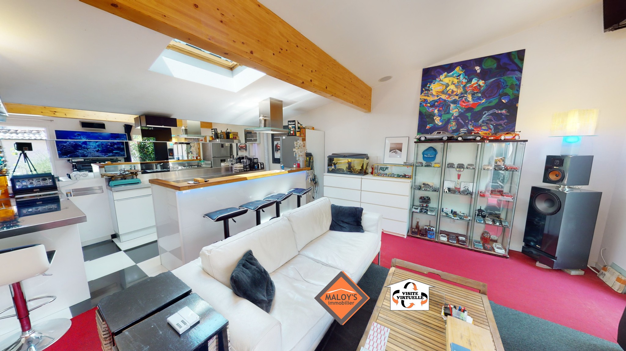 Maison Fontaine-sur-Saone - 60m2 terrain 170m2 - plain-pied, proche berges et commerces — photo 4