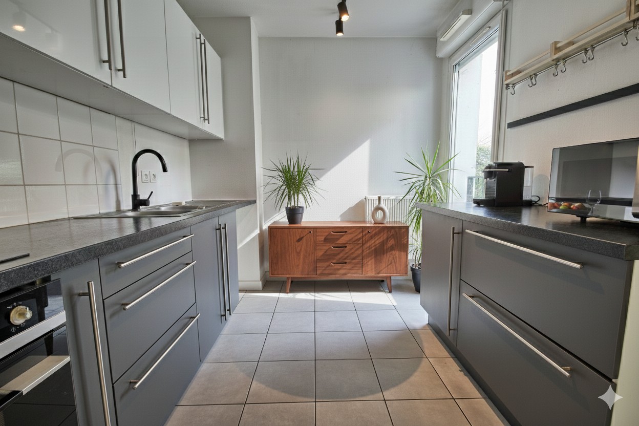 Bordeaux Lac appartement T4 de 90m2 avec balcon et parkings — photo 2