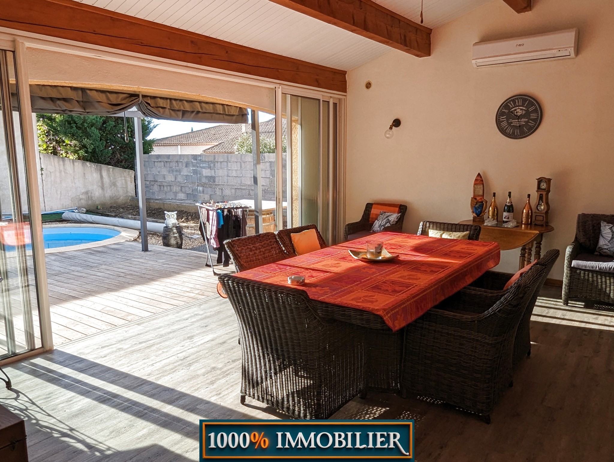Belle villa de plain pied avec piscine — photo 7
