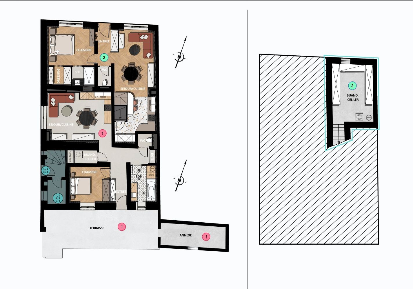 ENNERY - Secteur privilégié pour cet appartement F — photo 4
