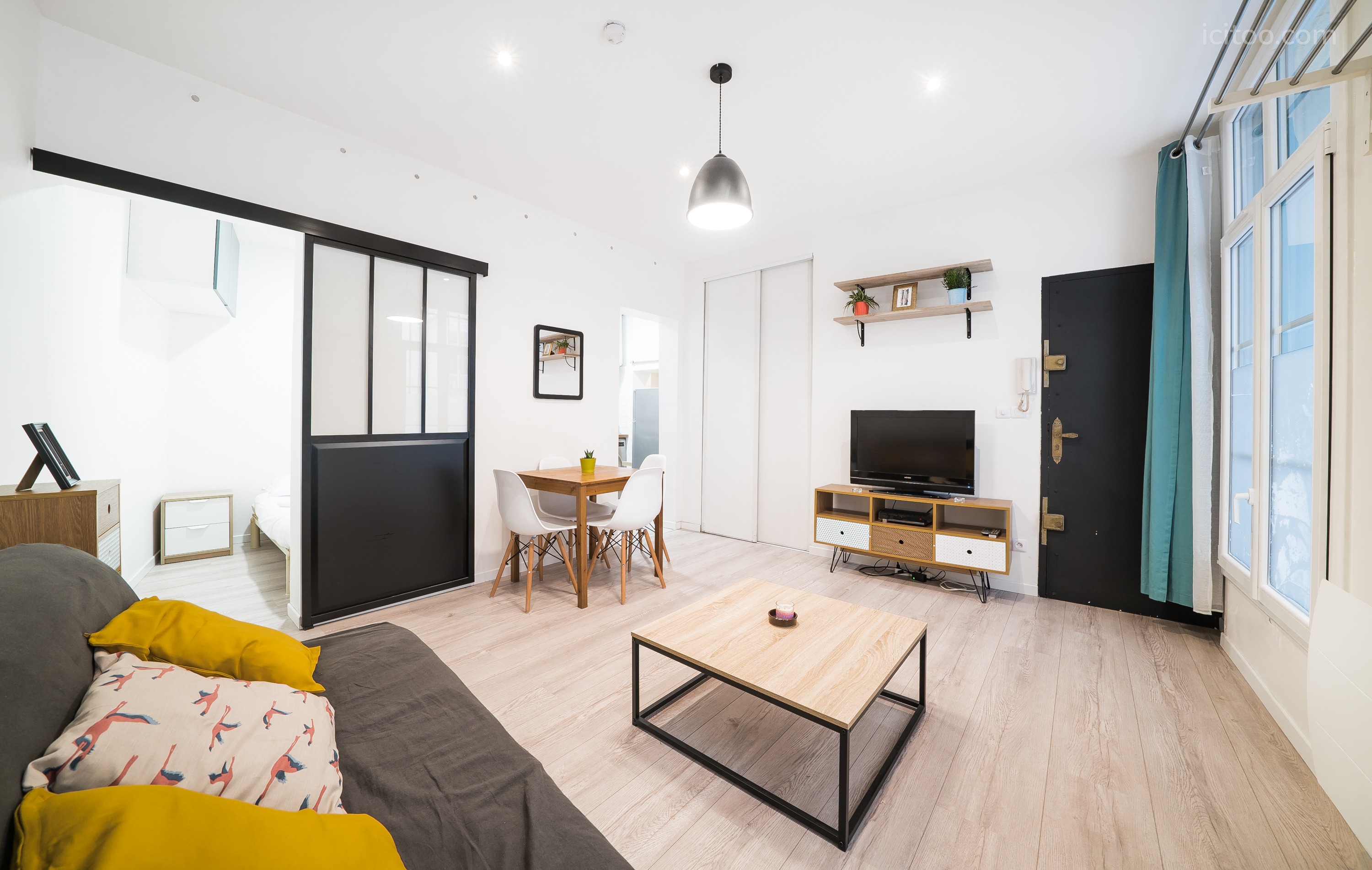 Cuisine équipée — appartement à vendre à Montpellier — 27 m²
