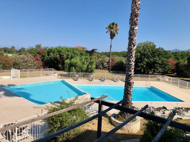 St Florent Studio vendu meublé dans résidence avec piscine — photo 2