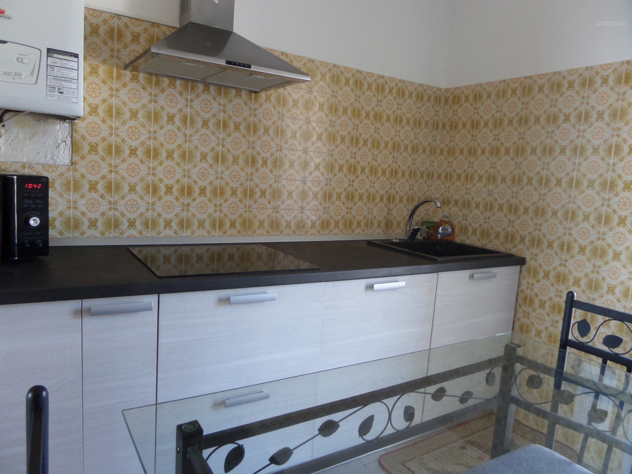 BEL APPARTEMENT VU MER ET MONTAGNE DE 90 M2 AVEC TERRASSE ET VERANDA A MORIANI PLAGE — photo 7