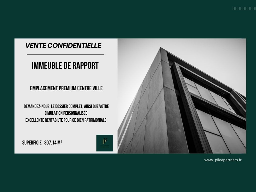 Immeuble de rapport Centre-ville de Cognac Éligible Denormandie — photo 1