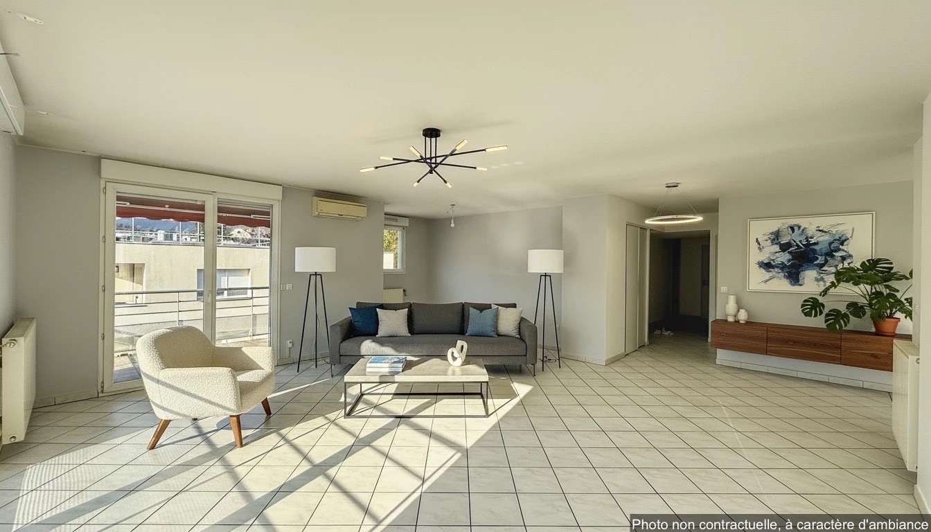 VOIRON Centre, T4 107,30 m2 + garage — photo 4