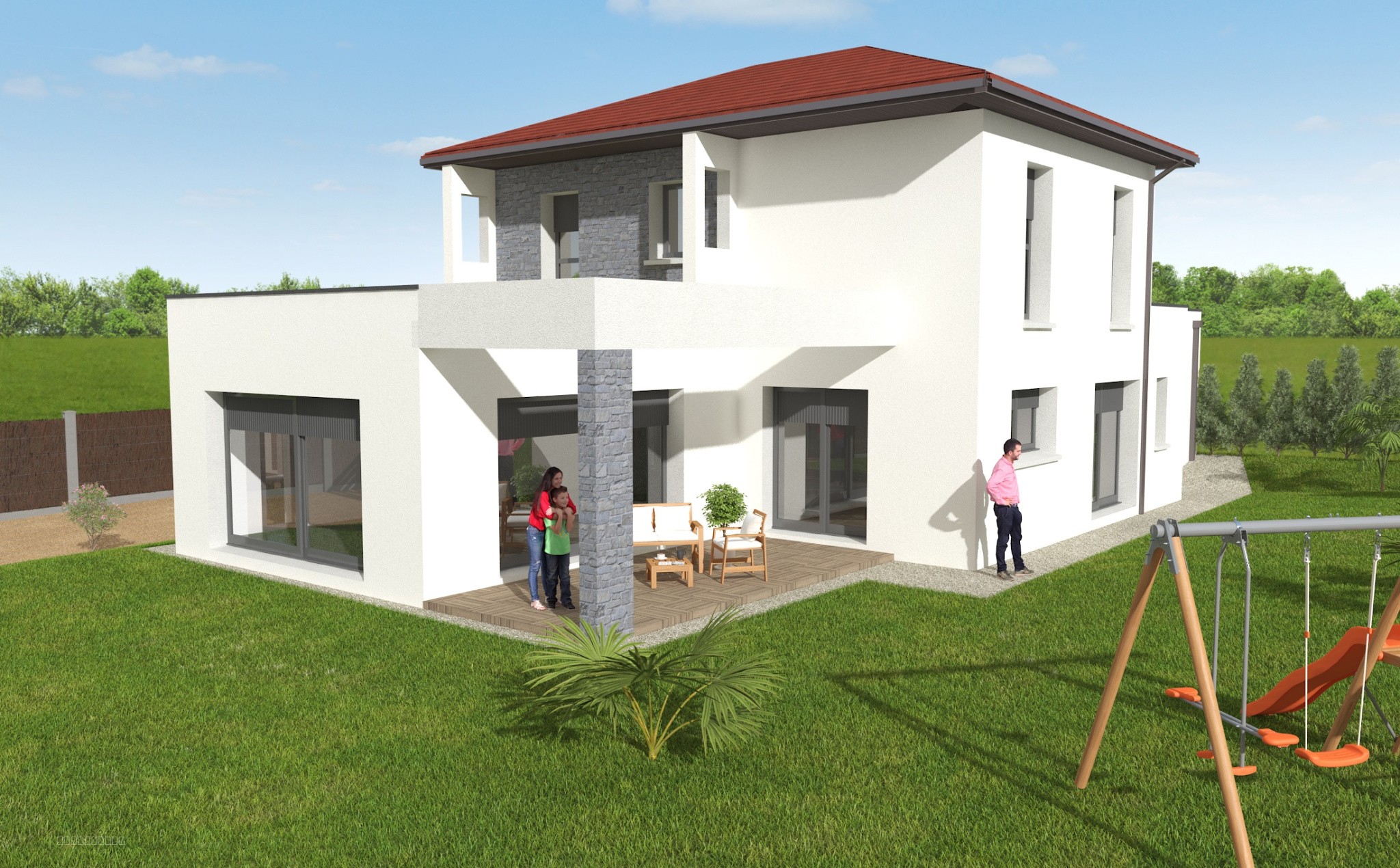 Terrain 900 m2 avec PC purgé, libre constructeur à Charbonnières — photo 6