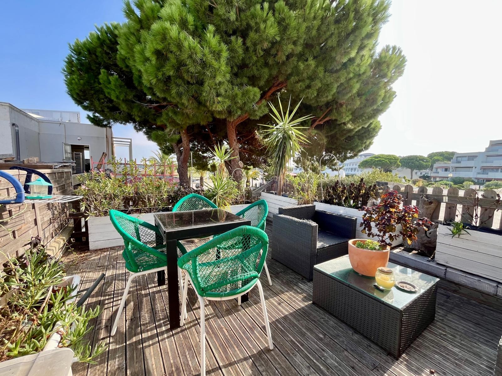Appartement T2 avec terrasse de 15m2 en 1er ligne - PORT CAMARGUE PLAGE NORD — photo 2