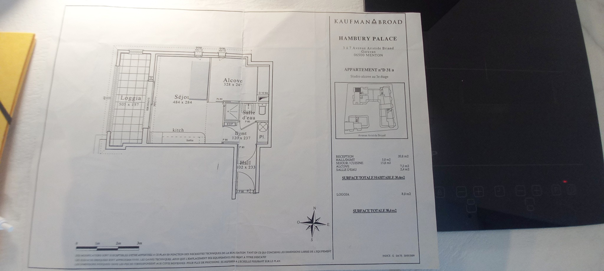 MENTON / GARAVAN -DANS UNE RÉSIDENCE DE STANDING AVEC LOGGIA 8 m2, CAVE ET PARKING*. — photo 20