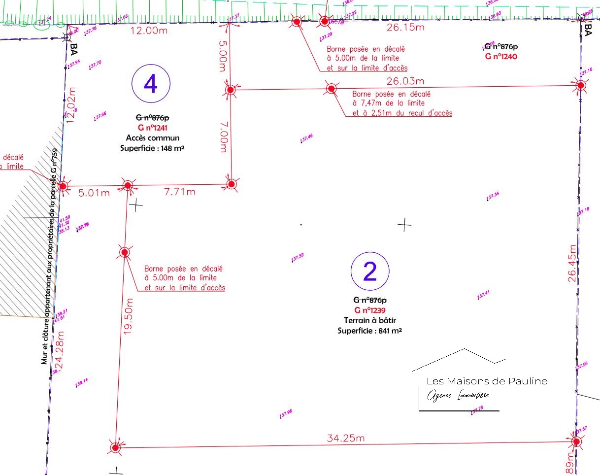 Terrain de 840m2 - Dernier lot — photo 3