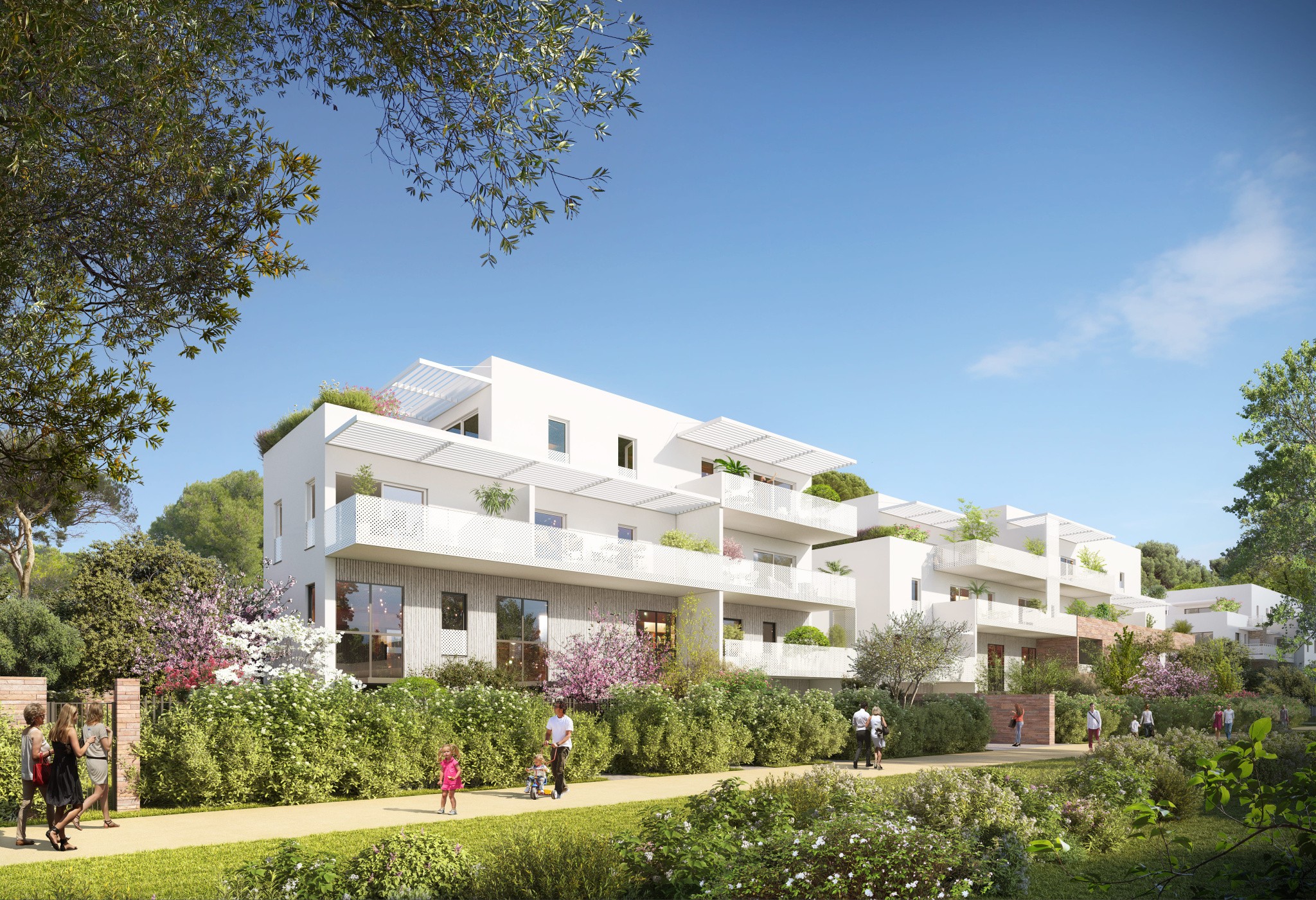T4 avec terrasse de 110 m2 - Montpellier  Millénaire — photo 2