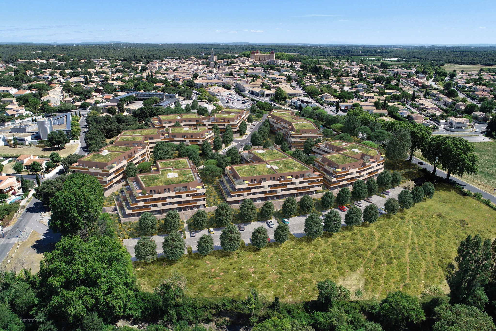 T2 neuf avec terrasse et parking   disponible de suite   Castries — photo 8