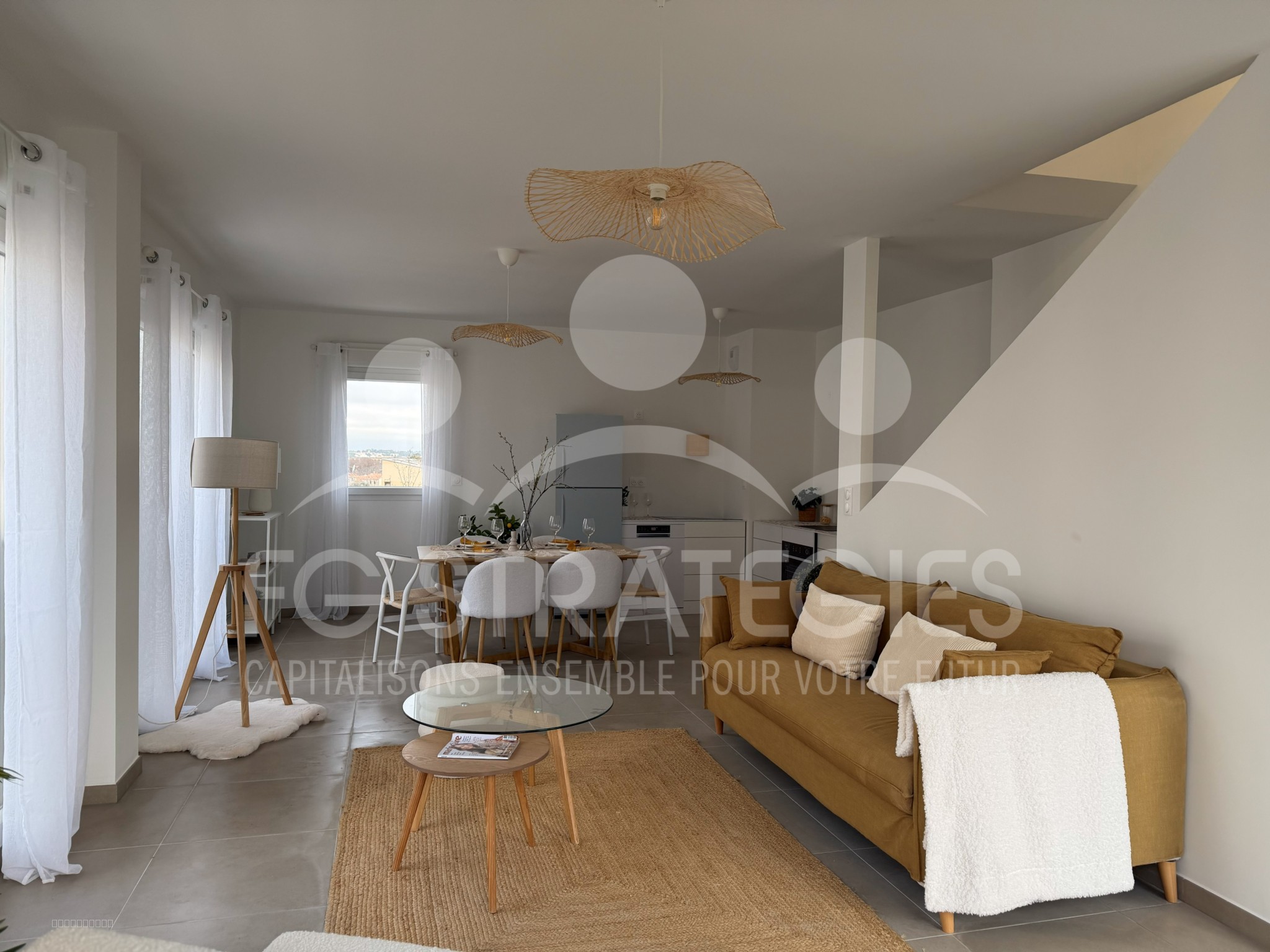 Duplex T5 d’exception avec solarium   MONTPELLIER Cité Créative/EAI/Montcalm — photo 2