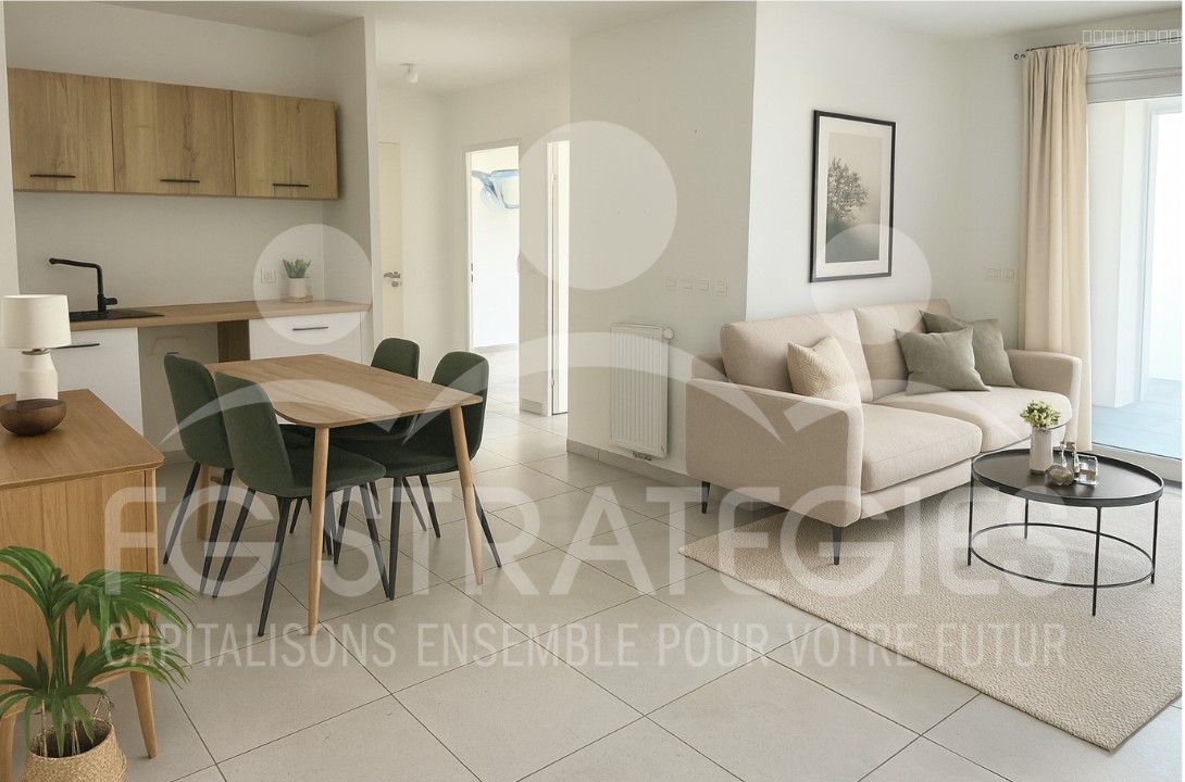 ✨ T3 contemporain avec terrasse et parking   Quartier Aiguerelles / Nouvelle Mairie — photo 3