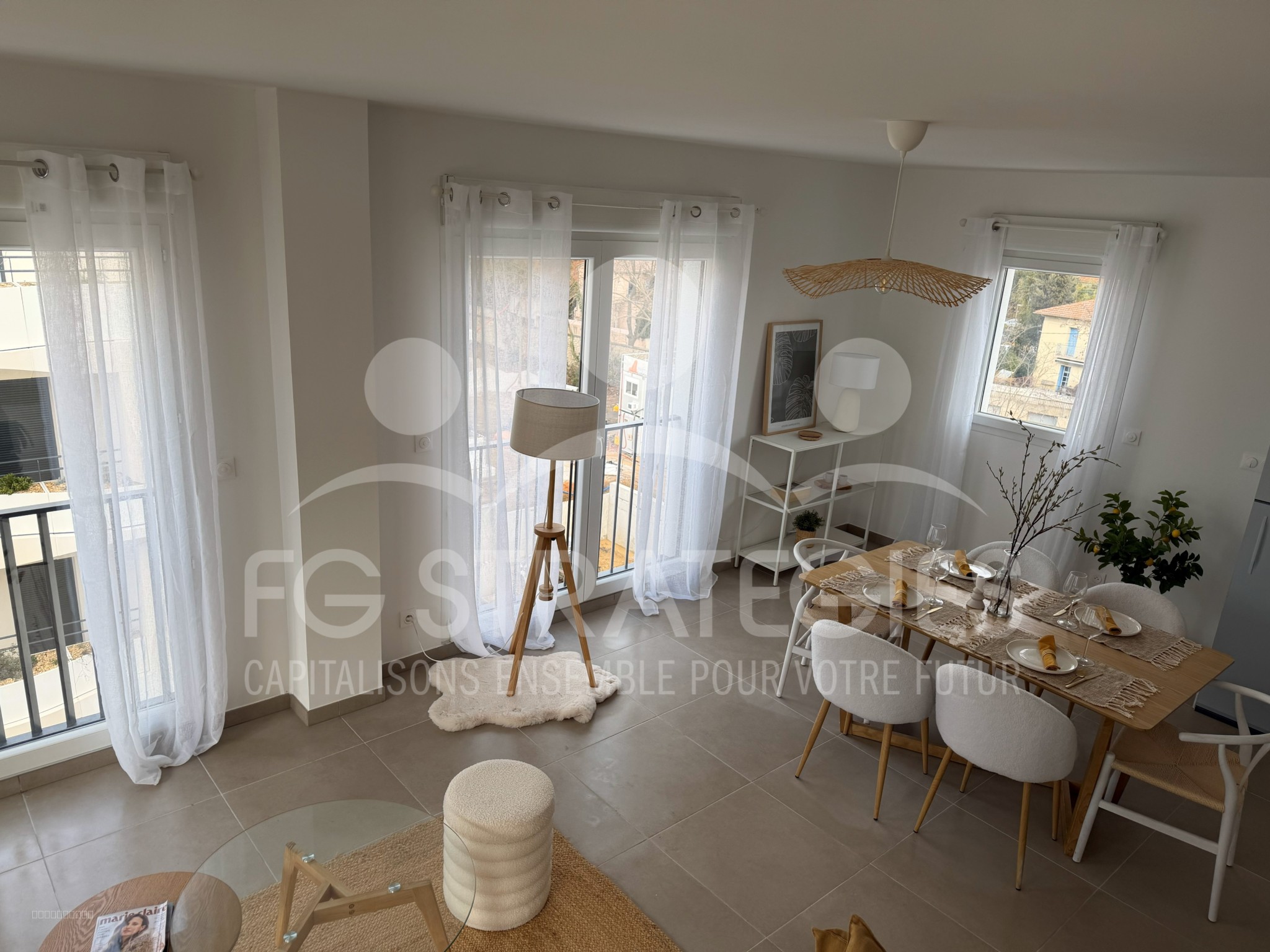 Duplex T5 d’exception avec solarium   MONTPELLIER Cité Créative/EAI/Montcalm — photo 4