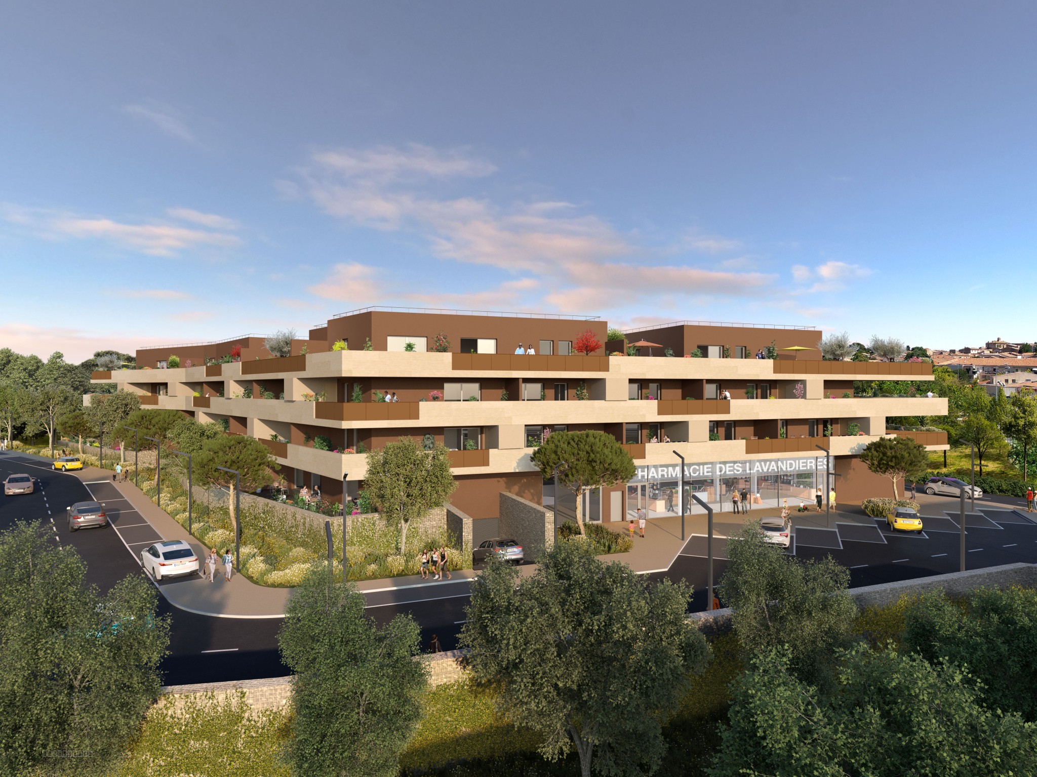 T2 neuf avec terrasse et parking   disponible de suite   Castries — photo 4