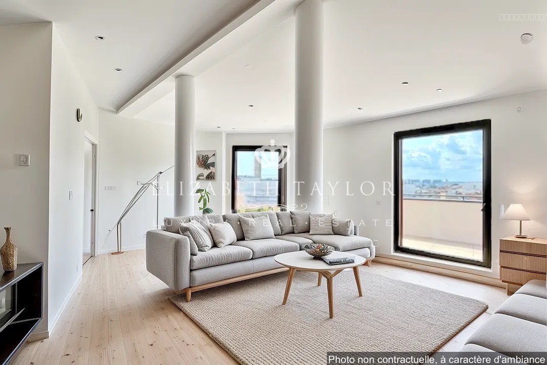 DUPLEX ROOFTOP - VUE PANORAMIQUE - ASCENSEUR - HYPER CENTRE MALAKOFF — photo 3