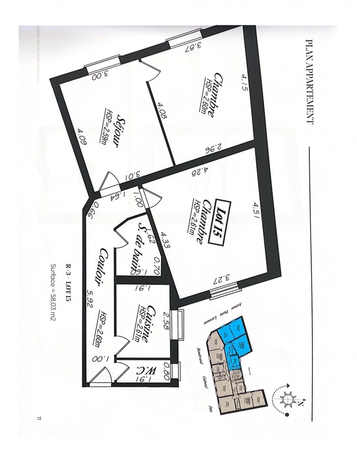 APPARTEMENT 3 PIECES - HYPER CENTRE MALAKOFF — photo 3