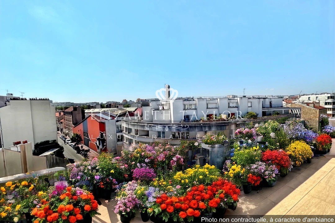 DUPLEX ROOFTOP - VUE PANORAMIQUE - ASCENSEUR - HYPER CENTRE MALAKOFF — photo 2