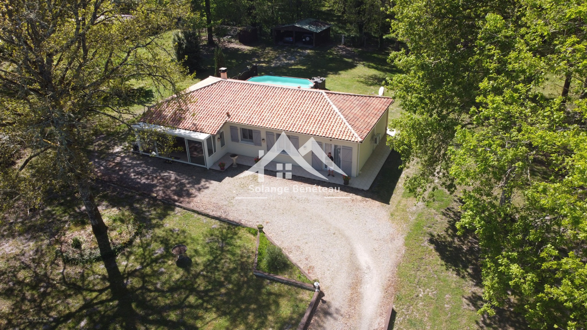 EN EXCLUSIVITE - Villa plain pied 107m2 3 ch sur 1 ha à Beauziac — photo 8