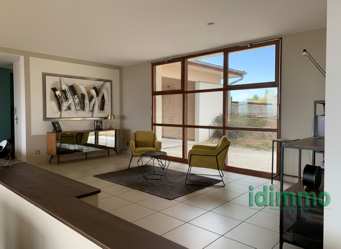 COUP DE CŒUR : Maison d'Architecte Esprit Bali & Vue Vercors/Alpes à Annonay — photo 10