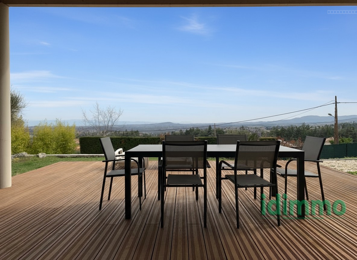 COUP DE CŒUR : Maison d'Architecte Esprit Bali & Vue Vercors/Alpes à Annonay — photo 11