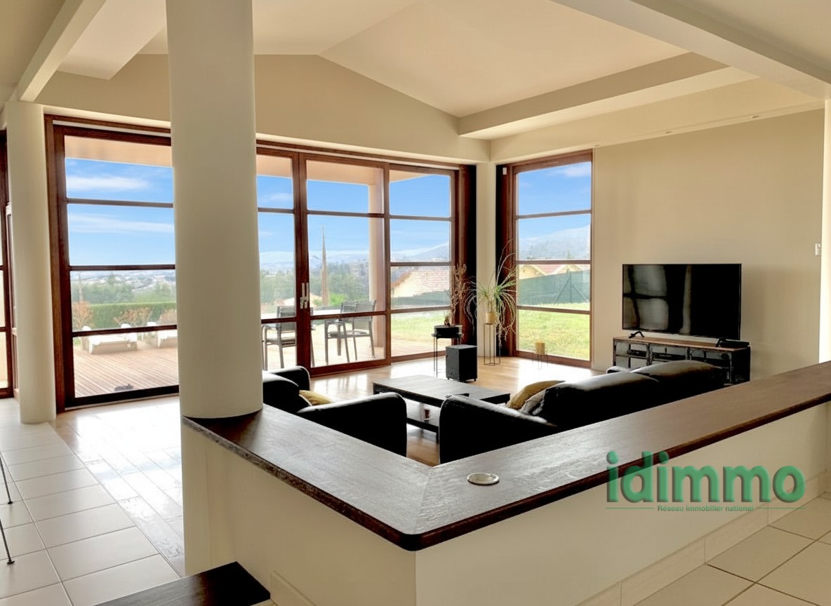 COUP DE CŒUR : Maison d'Architecte Esprit Bali & Vue Vercors/Alpes à Annonay — photo 13