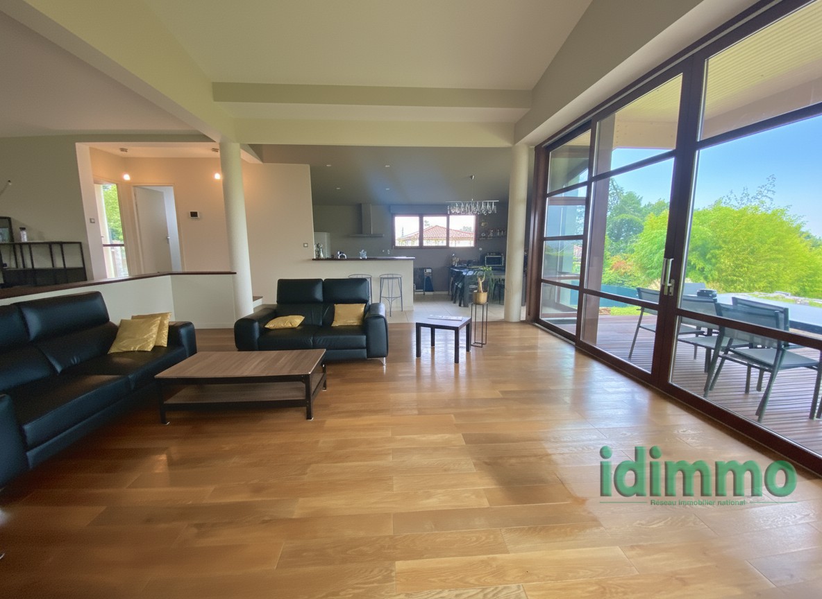 COUP DE CŒUR : Maison d'Architecte Esprit Bali & Vue Vercors/Alpes à Annonay — photo 7