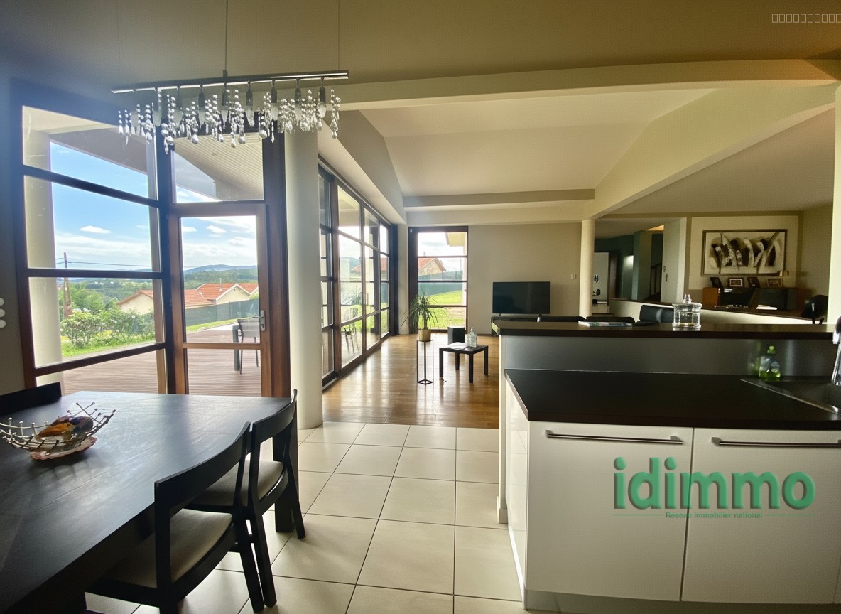 COUP DE CŒUR : Maison d'Architecte Esprit Bali & Vue Vercors/Alpes à Annonay — photo 9