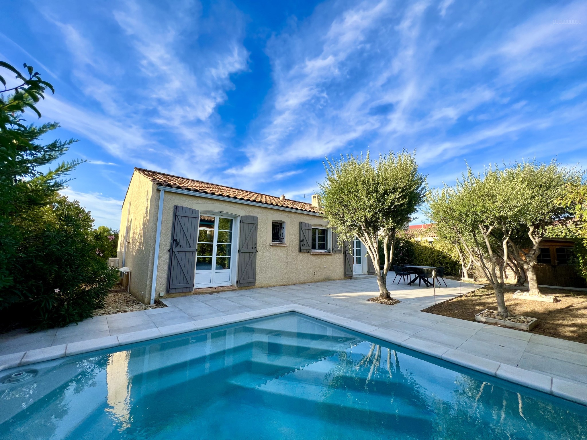 PEROLS maison de plain T4 pied avec piscine — photo 7