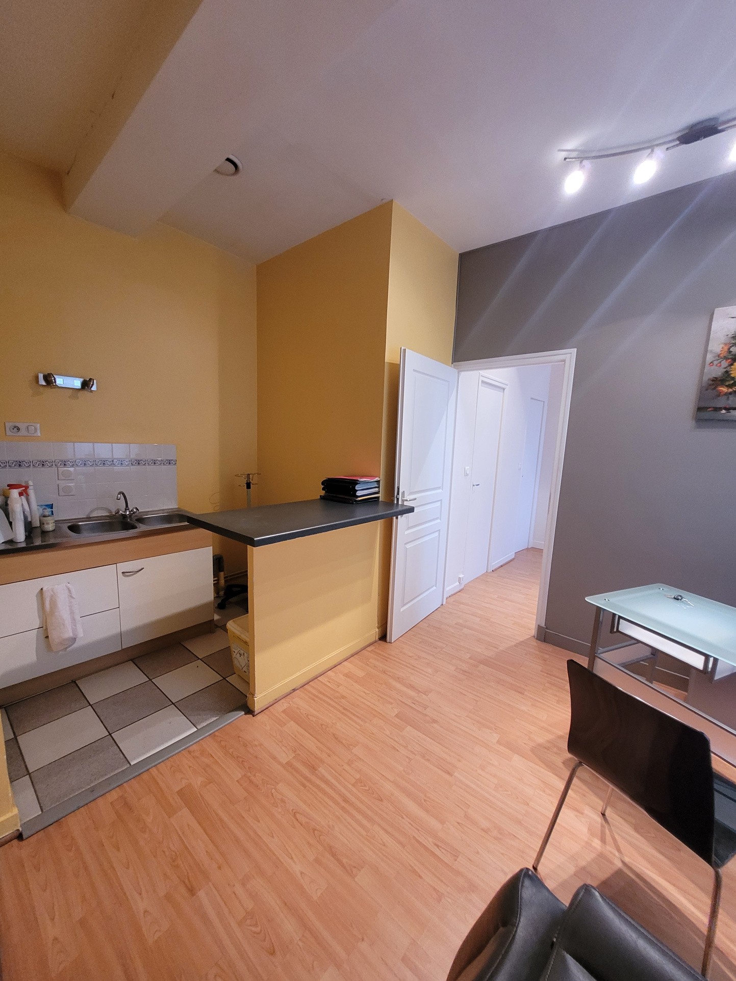 STUDIO REZ DE CHAUSSEE - CENTRE VILLE AUNEAU — photo 4