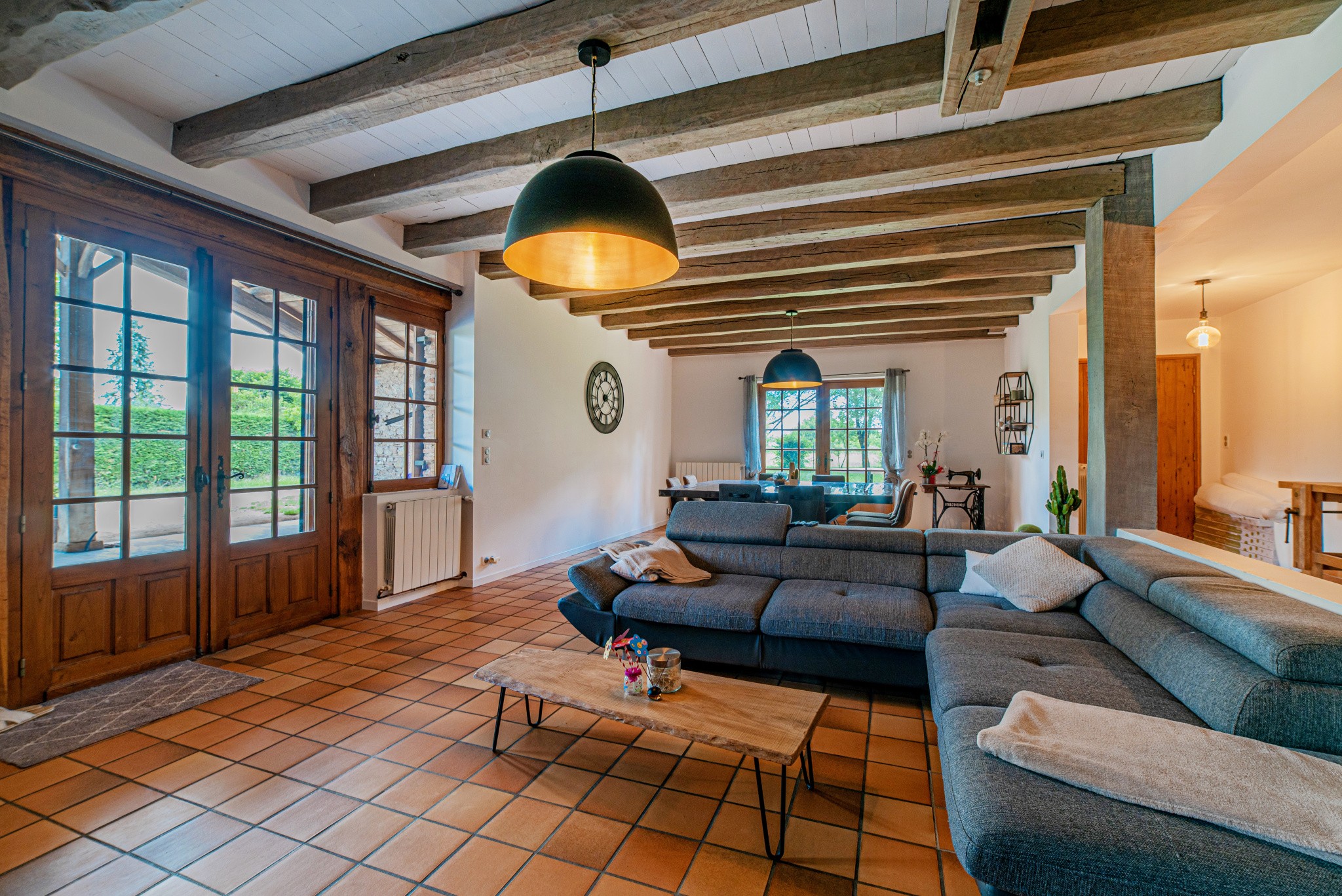 LOT-ET-GARONNE, sur la commune de BIAS, grange en pierres restaurée avec goût — photo 15