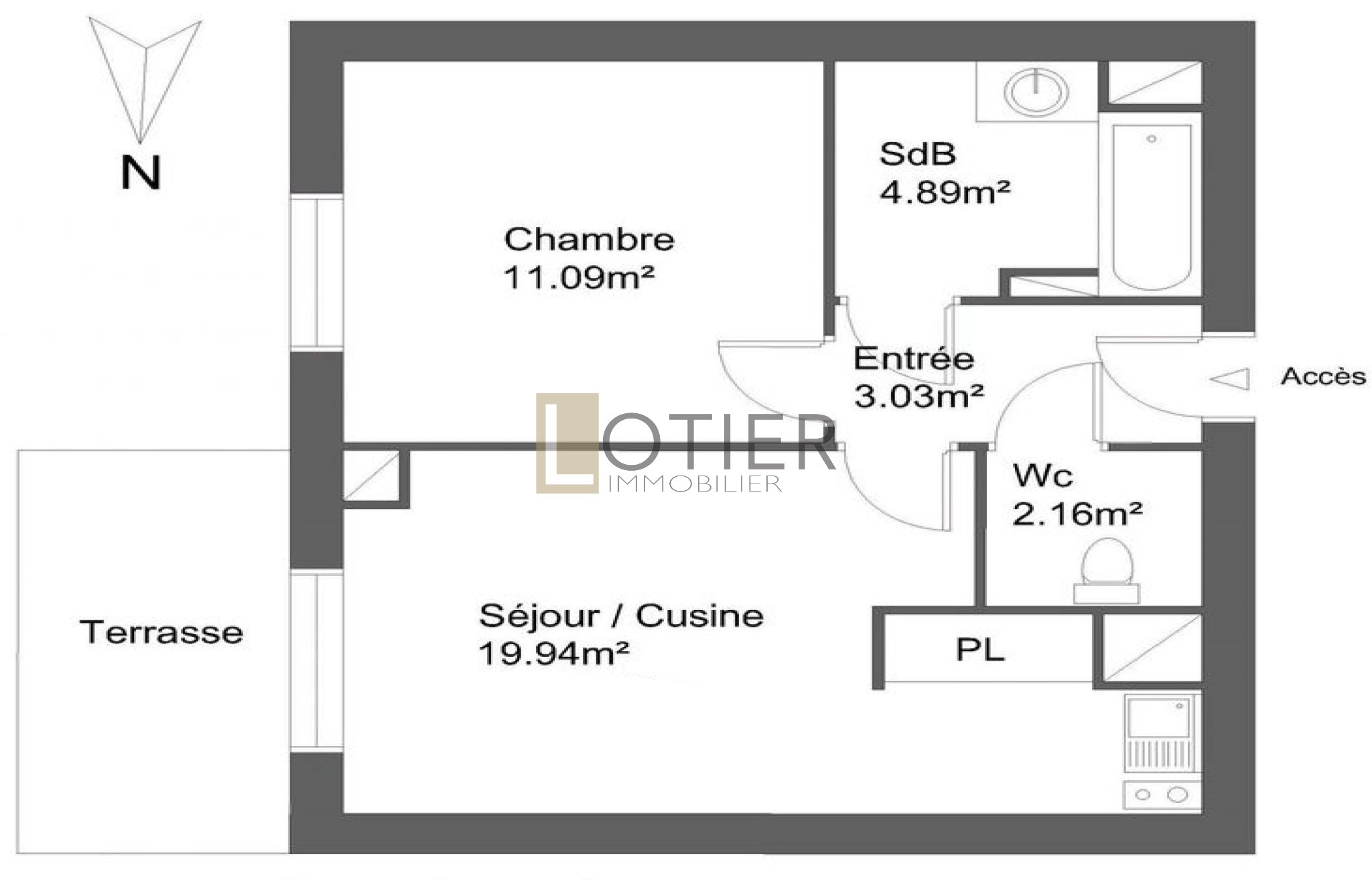 A VENDRE, AGDE (34)   DANS RESIDENCE SECURISEE - APPARTEMENT T2 AVE JARDINET LOUE. — photo 3