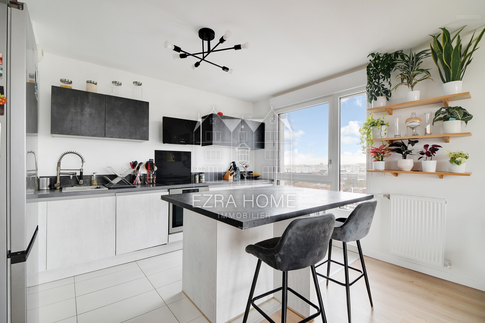 ASNIERES SUR SEINES - 3 PIECES - 2 CHAMBRES - RESIDENCE PANORAMA — photo 3