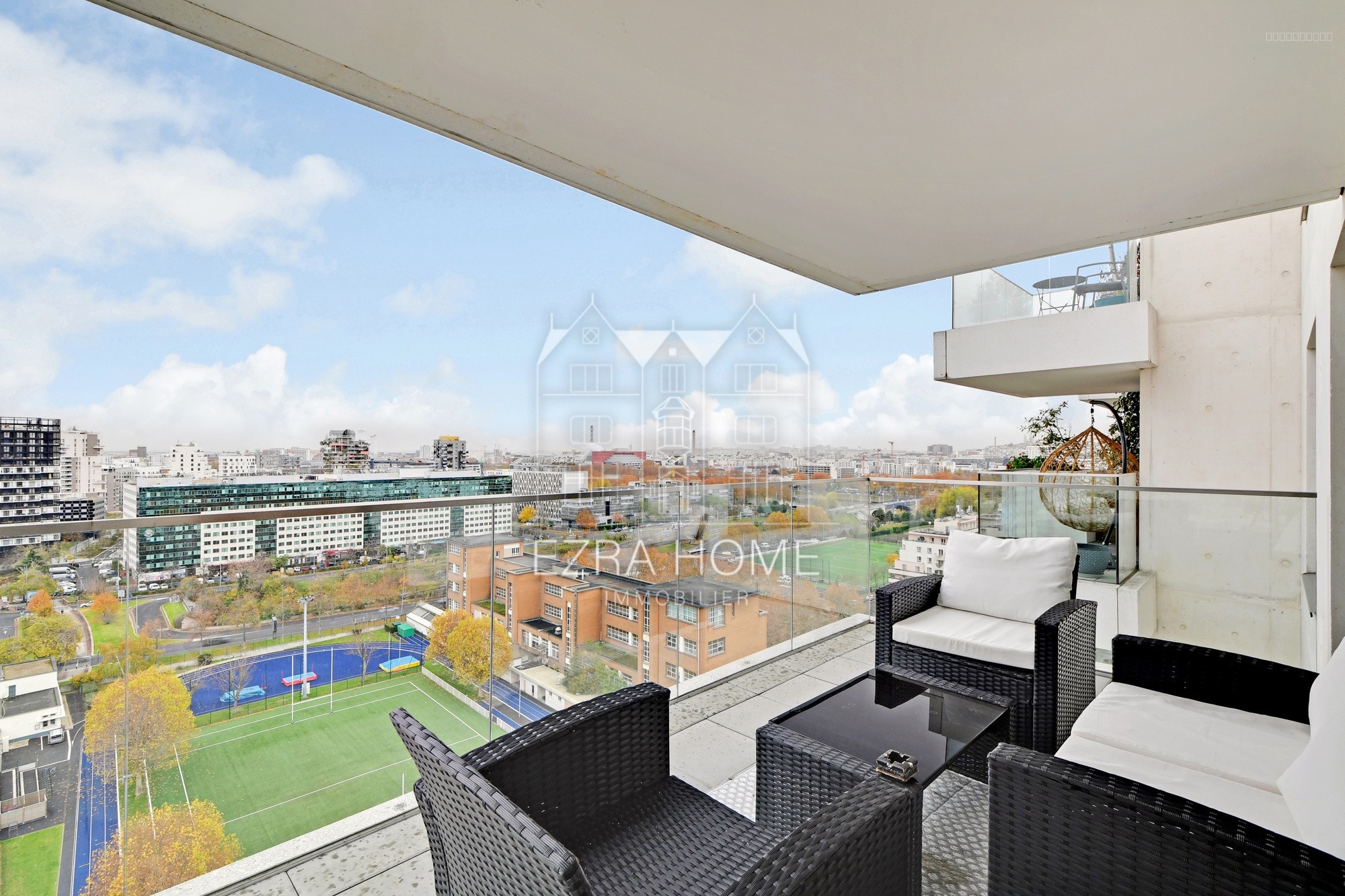 ASNIERES SUR SEINES - 3 PIECES - 2 CHAMBRES - RESIDENCE PANORAMA — photo 7