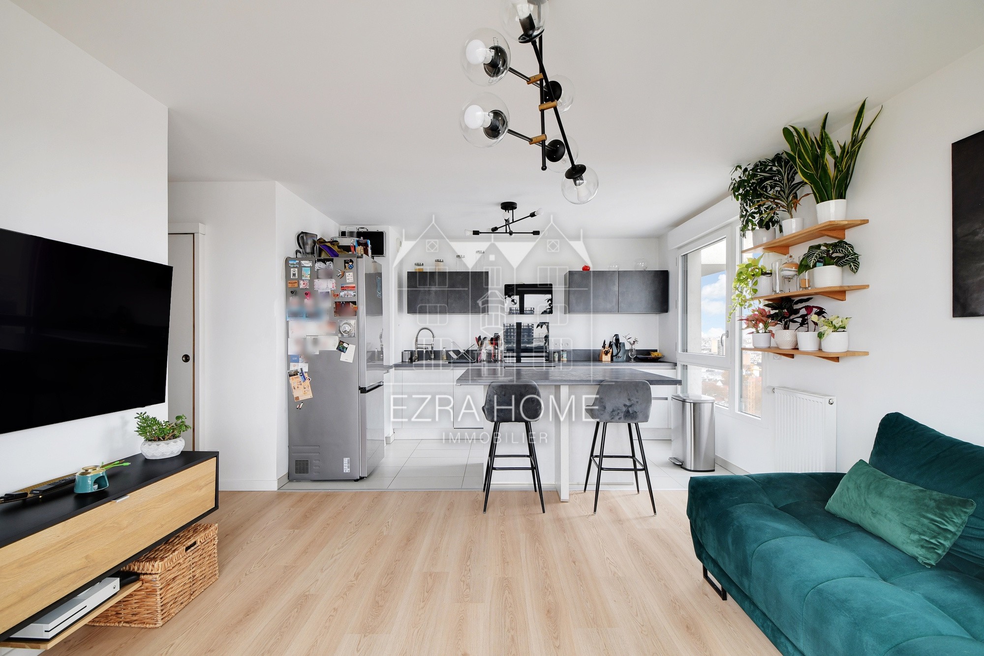 ASNIERES SUR SEINES - 3 PIECES - 2 CHAMBRES - RESIDENCE PANORAMA — photo 5