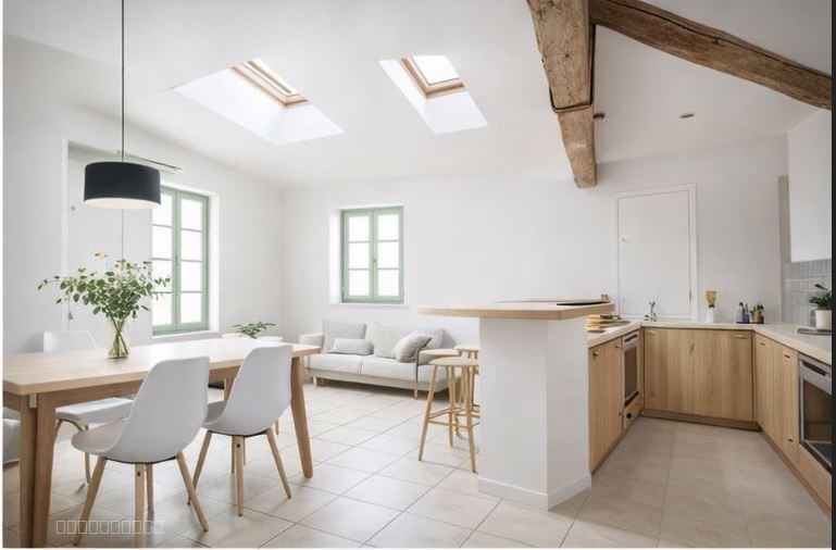 Grand appartement 3 Pièces rénové par un architecte — photo 2