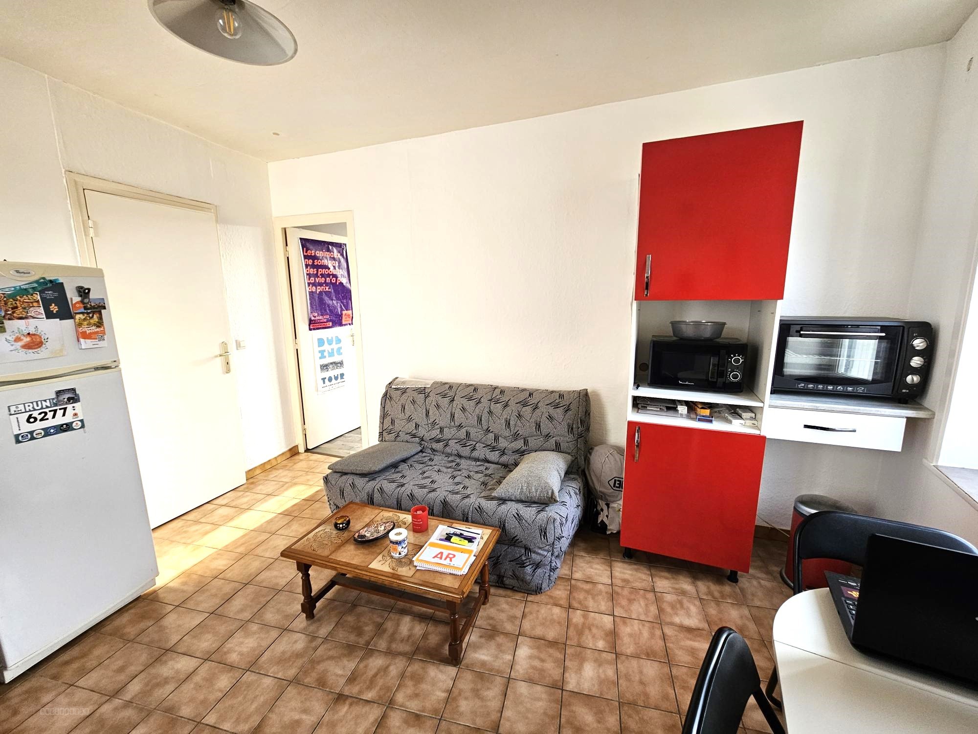 Location T2 de 33 m2 hab. Saint Laurent d'Agny centre — photo 2