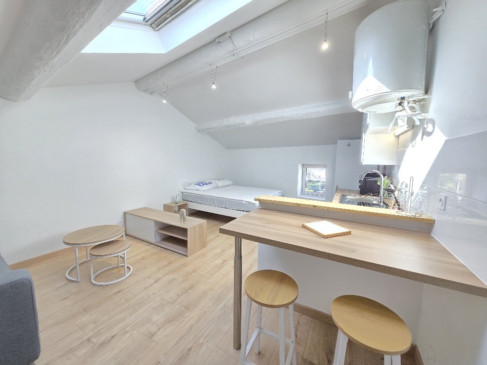 Studio meublé design 25 m2 Francheville (Limite Tassin) — photo 3
