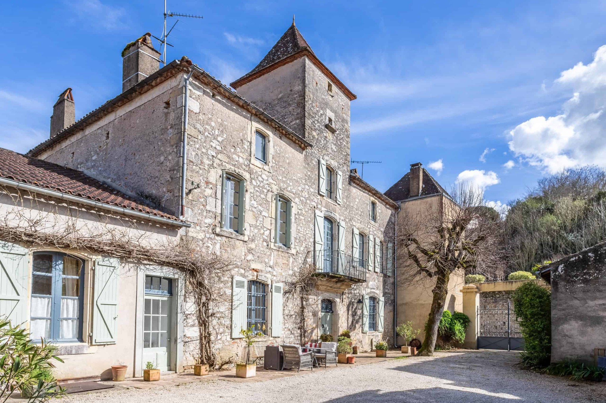 Propriété de campagne avec piscine — photo 2