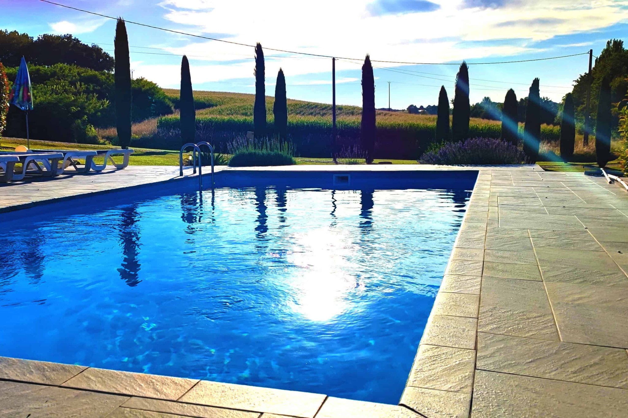 Maison de campagne avec piscine et vue — photo 12