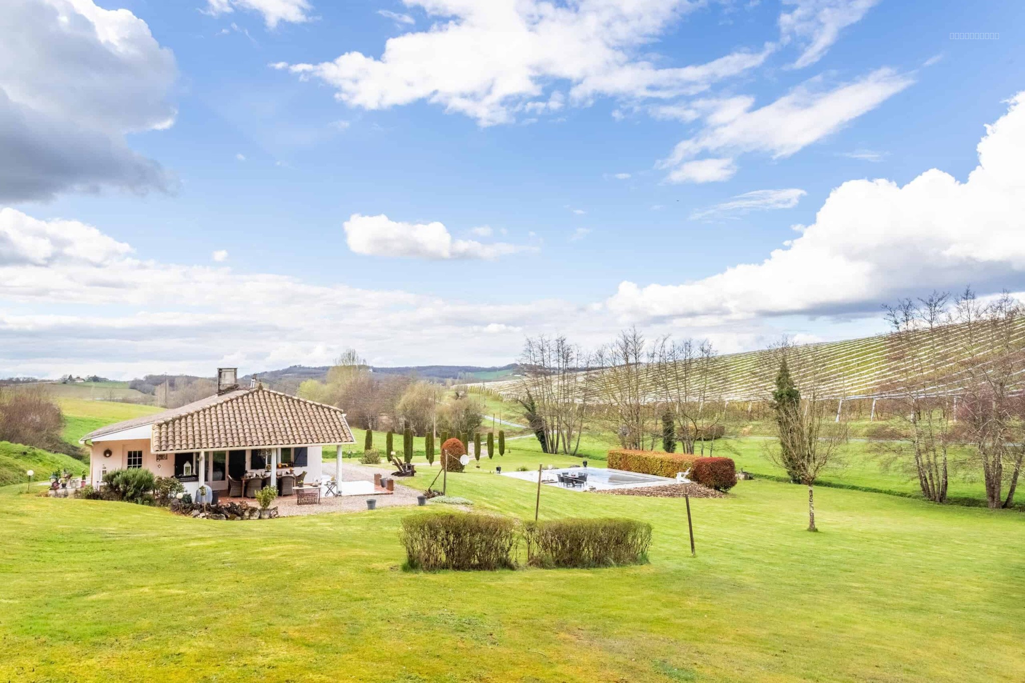 Maison de campagne avec piscine et vue — photo 7
