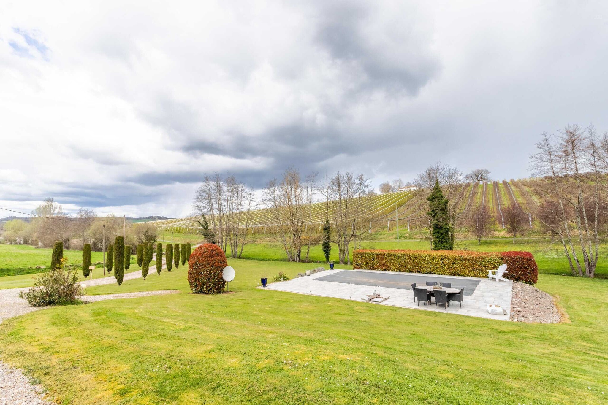 Maison de campagne avec piscine et vue — photo 11