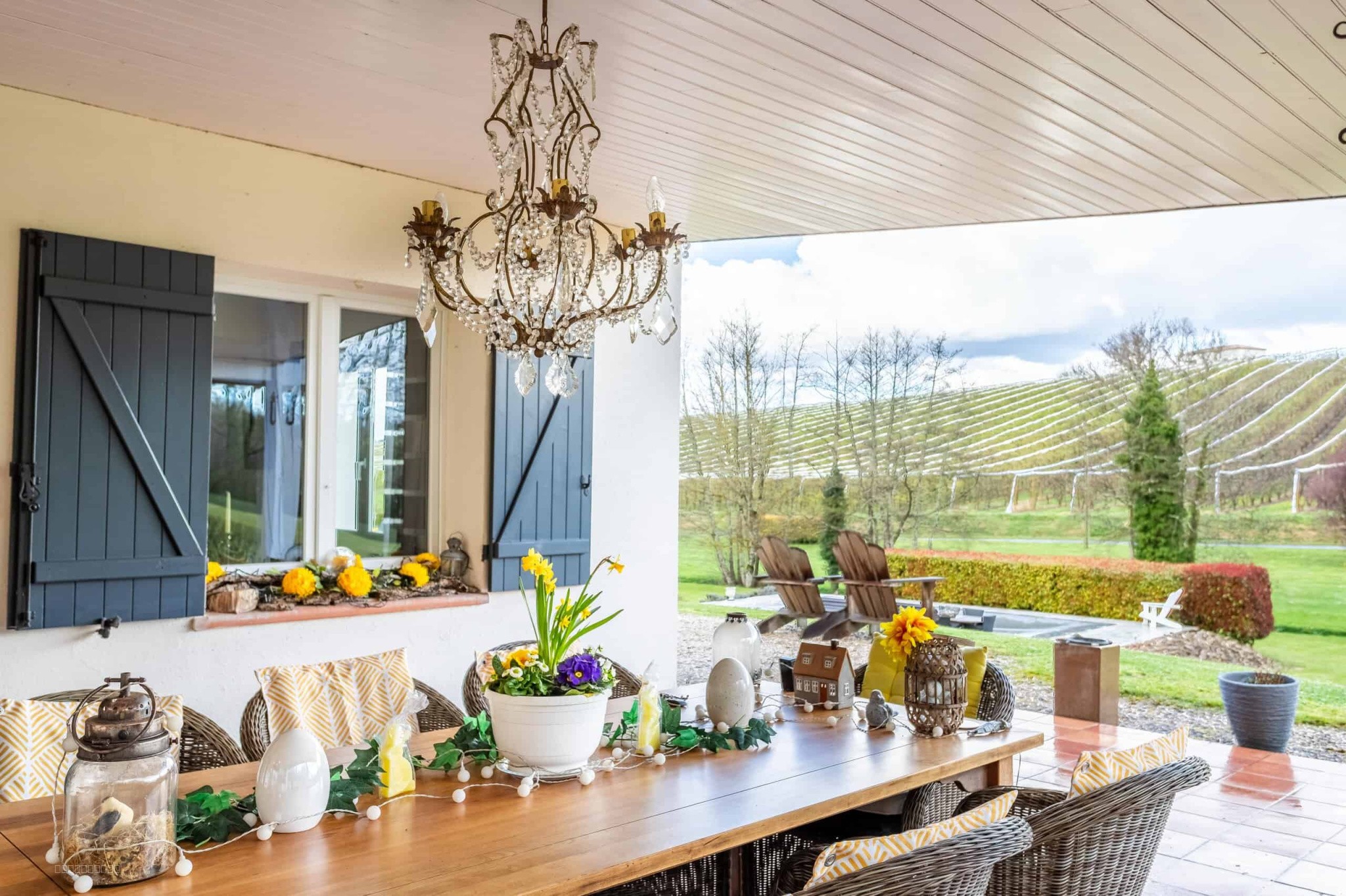 Maison de campagne avec piscine et vue — photo 14