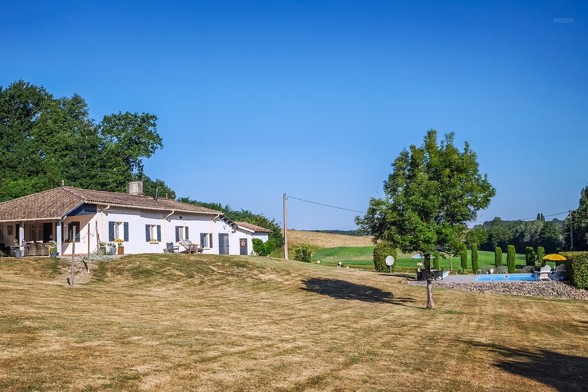 Maison de campagne avec piscine et vue — photo 5