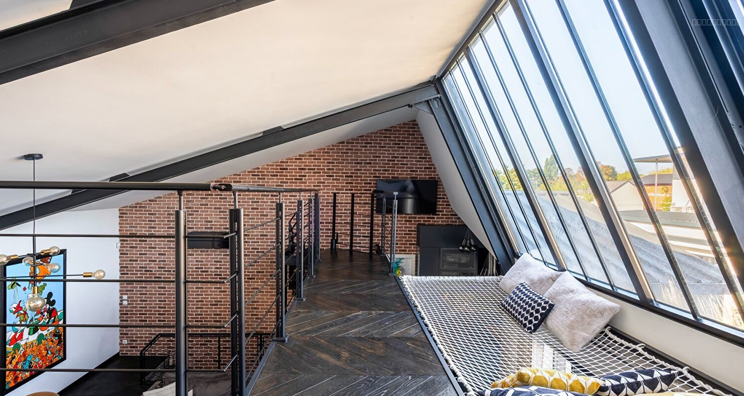 LOFT 5P d’architecte 112 m2 + jardin + garage 70 m2   La Pie / bords de Marne — photo 9