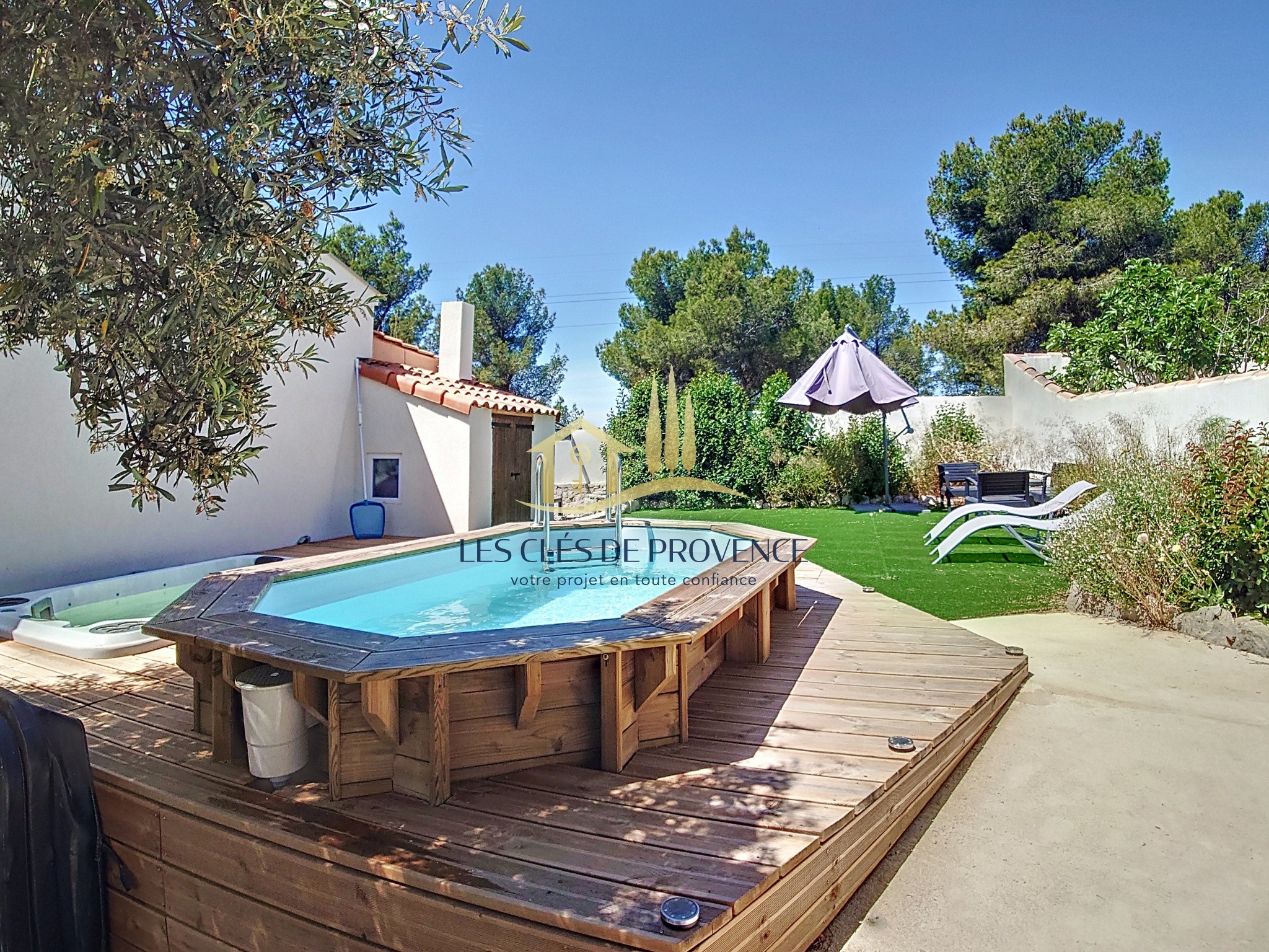 Maison plain-pied type 6 avec jardin piscine et studio — photo 14