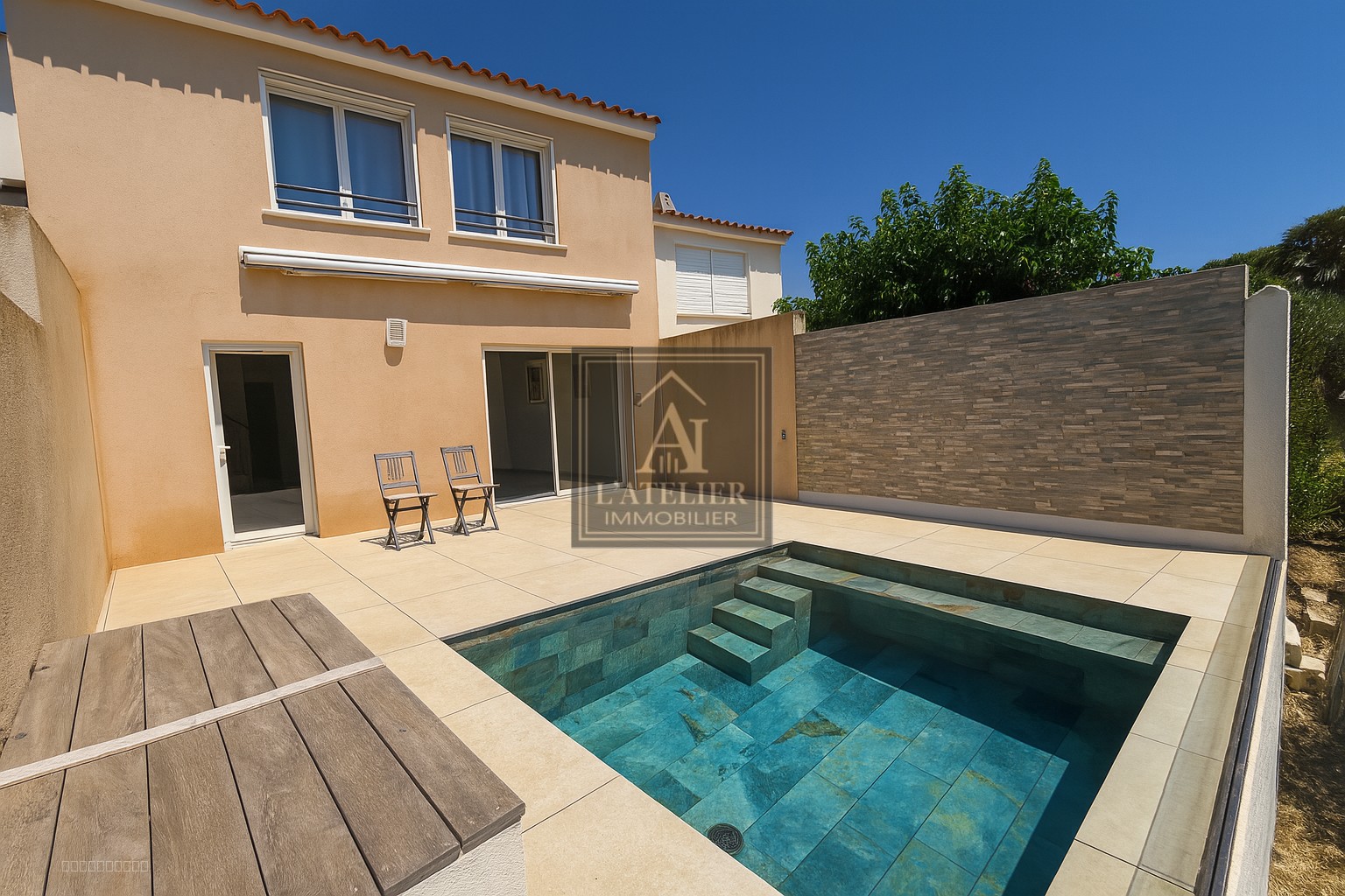 Maison récente de type 4 de 100 m2 avec garage et piscine — photo 4