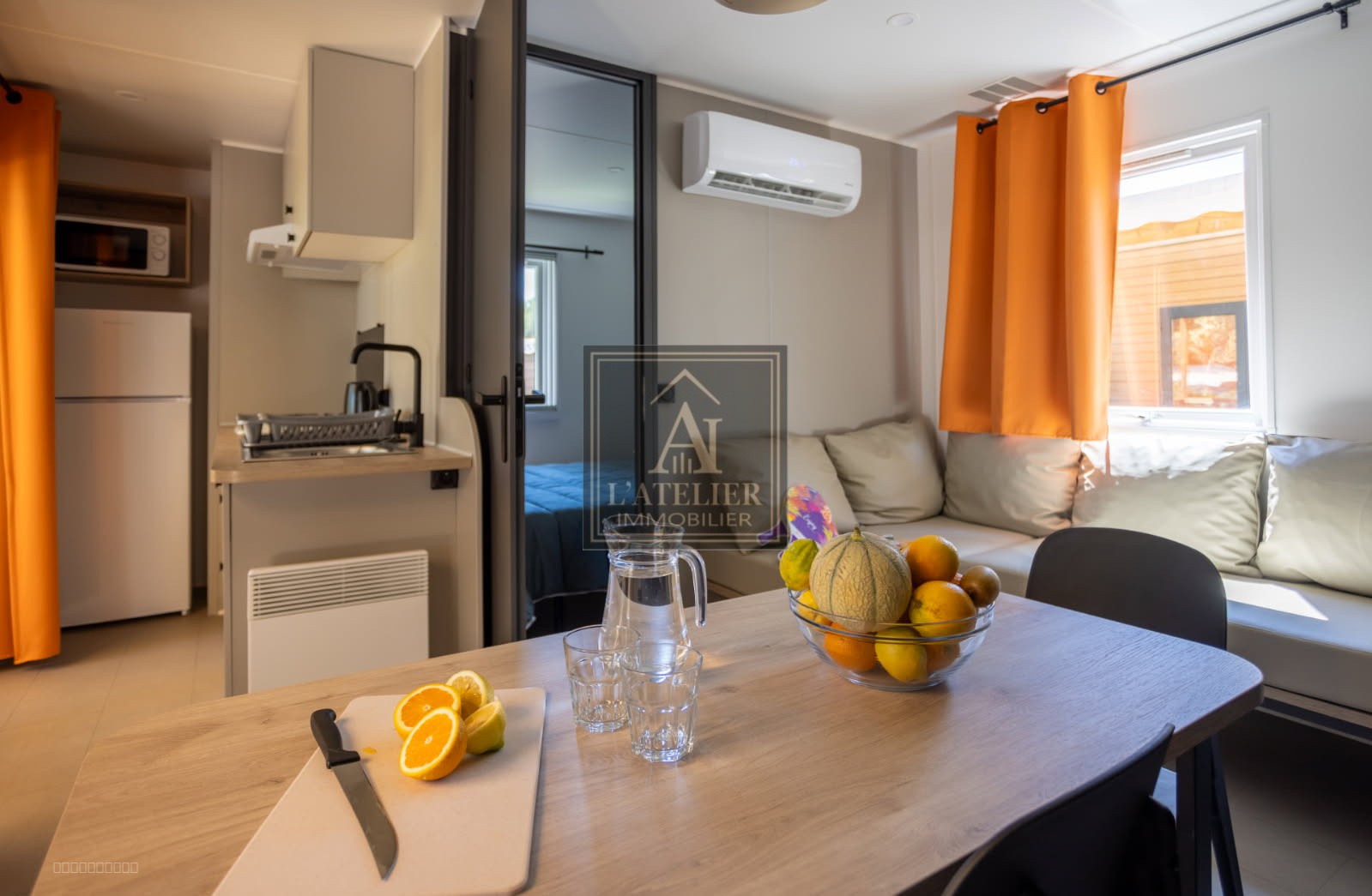 Mobil-home tout confort dans un cadre idyllique à La Crau, camping Le Hameau des Pins — photo 4
