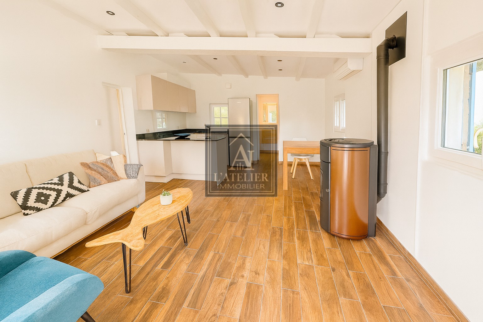 Maison indépendante de type 2 de 45 m2 sur une parcelle de 1000 m2 au calme absolu — photo 3